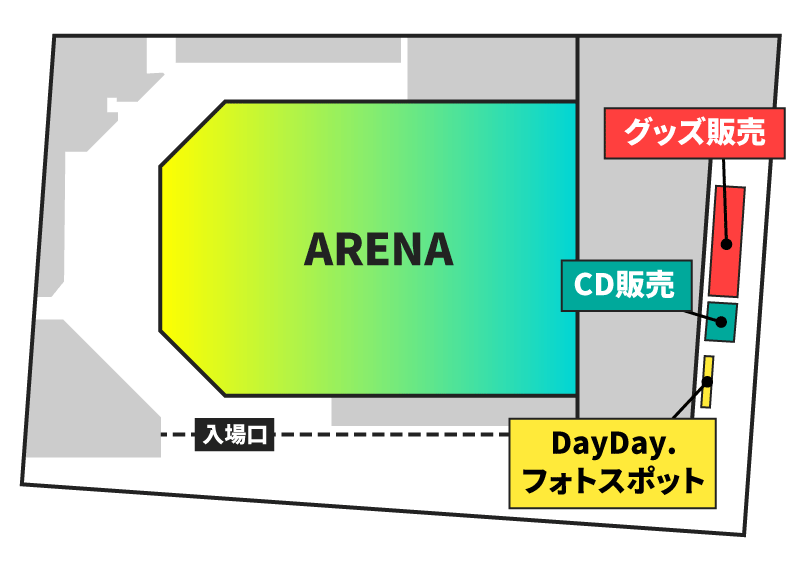 DayDay SUPER LIVE 4点セット 25年 24年 DayDay. SUPER LIVE 2025 4.11fri 12sat 13sun @ぴあアリーナMM